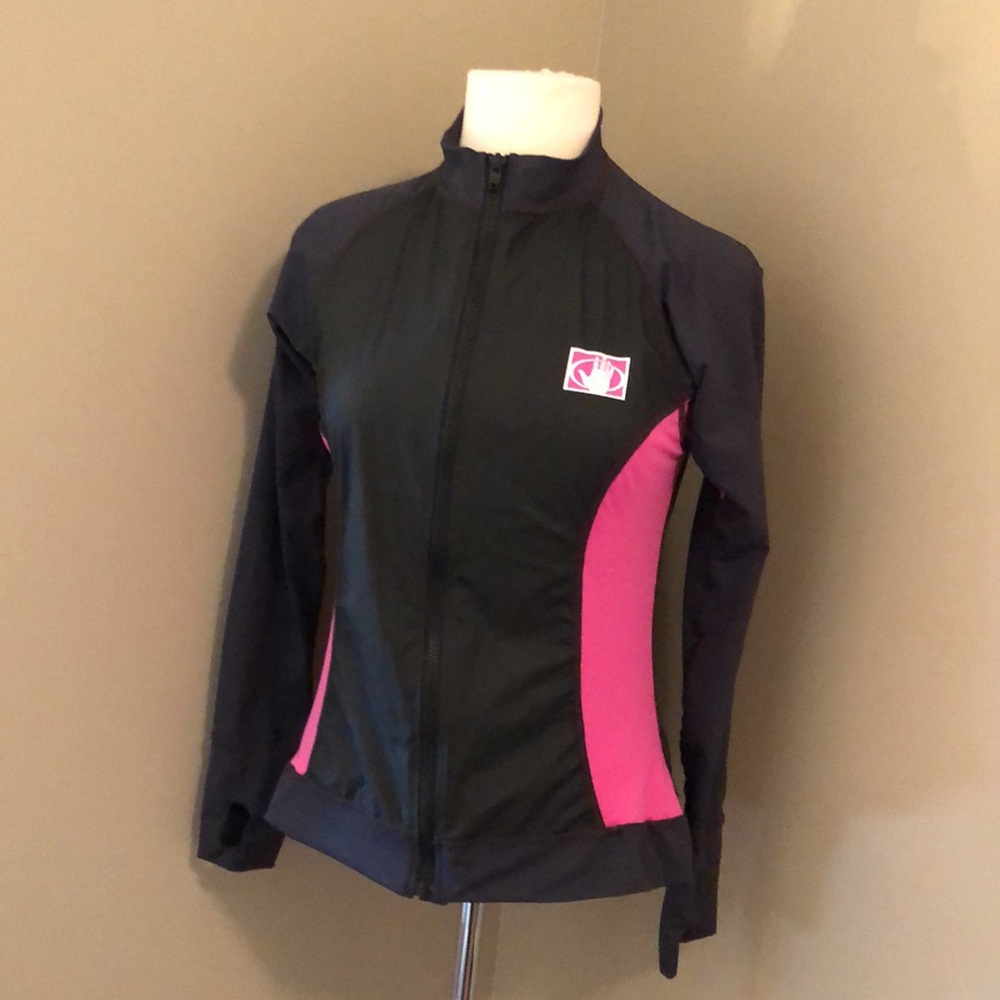 Body Glove Jacket Black with Pink Accent Size Medium
